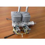Original DLA 64CC Gas Engine DLA64i2 CNC In-line Twin Cylinder Gasoline Hight Power RC Airplane Model Aircraft Fixed Wing UAV